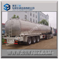 Aluminum alloy fuel tank semi-trailer 45000L three axle oil tank semi-trailer